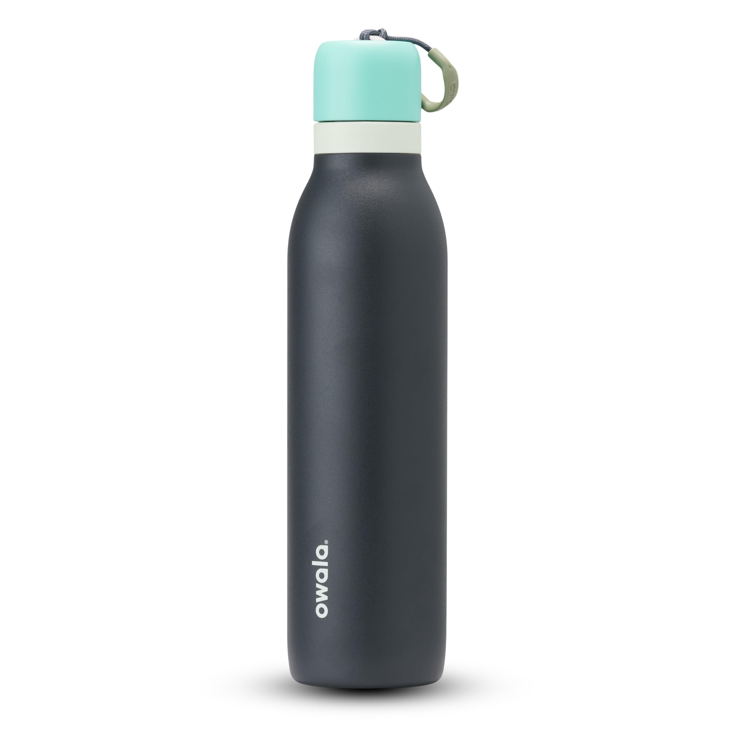 Owala FreeSip Twist Insulated Stainless Steel Water Bottle with Straw for Sports and Travel, BPA-Free, 24-oz, Blue/Green (Camo Cool)