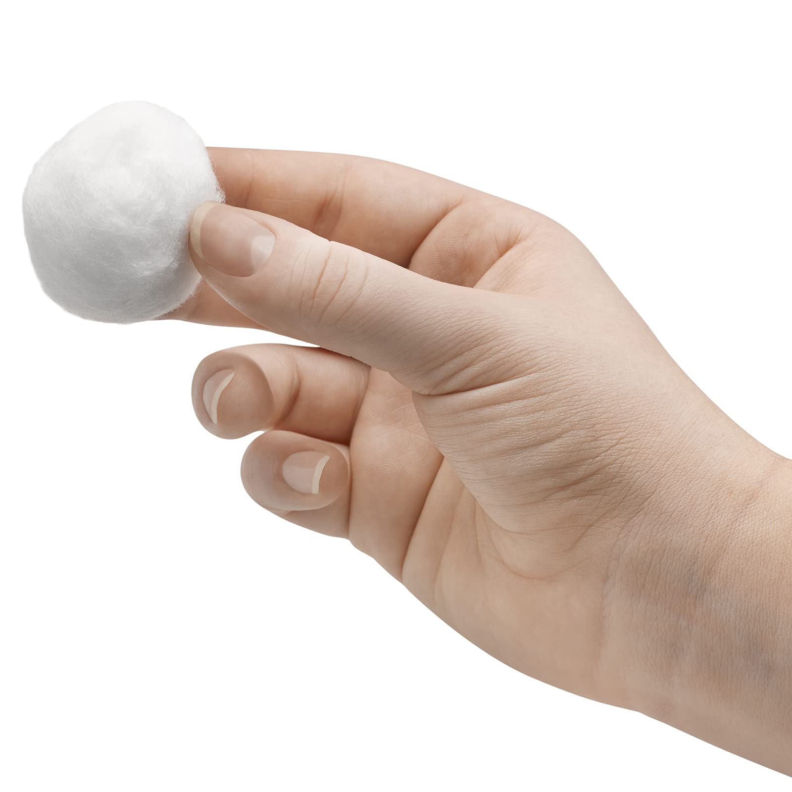 Amazon Basics Cotton Balls for Skincare, 200 Count (Previously Solimo)