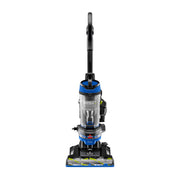 Bissell CleanView Vacuum with Automatic Cord Rewind, TurboEraser Upholstery Tool, Triple Action Brush Roll Swivel Steering, Extension Wand, Easy-Empty Dirt Tank, Multi-Cyclonic Suction, Royal Blue
