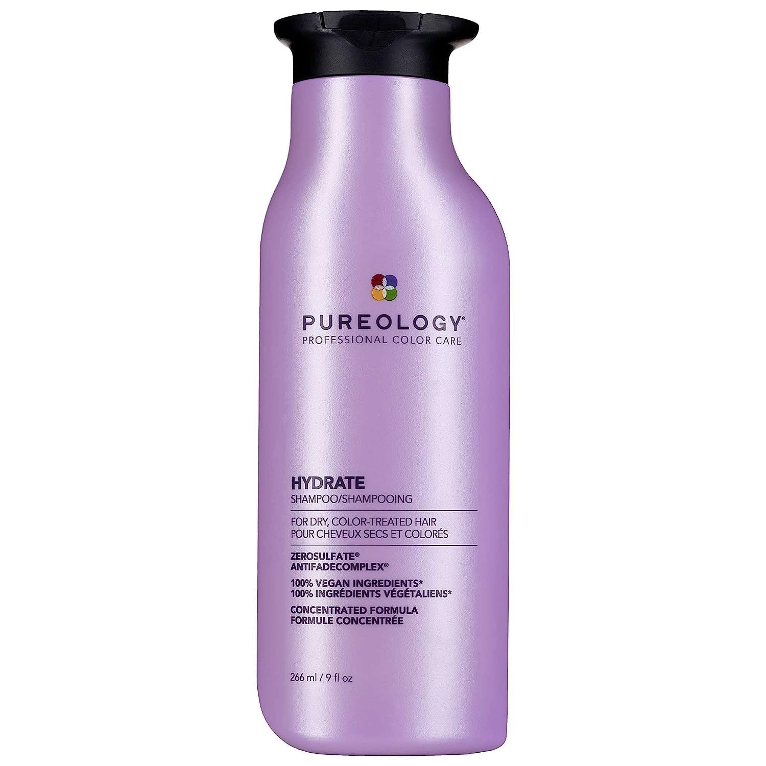 Pureology Hydrate Moisturizing Shampoo | Softens and Deeply Hydrates Dry Hair | For Medium to Thick Color Treated Hair | Sulfate-Free | Vegan , 1 L