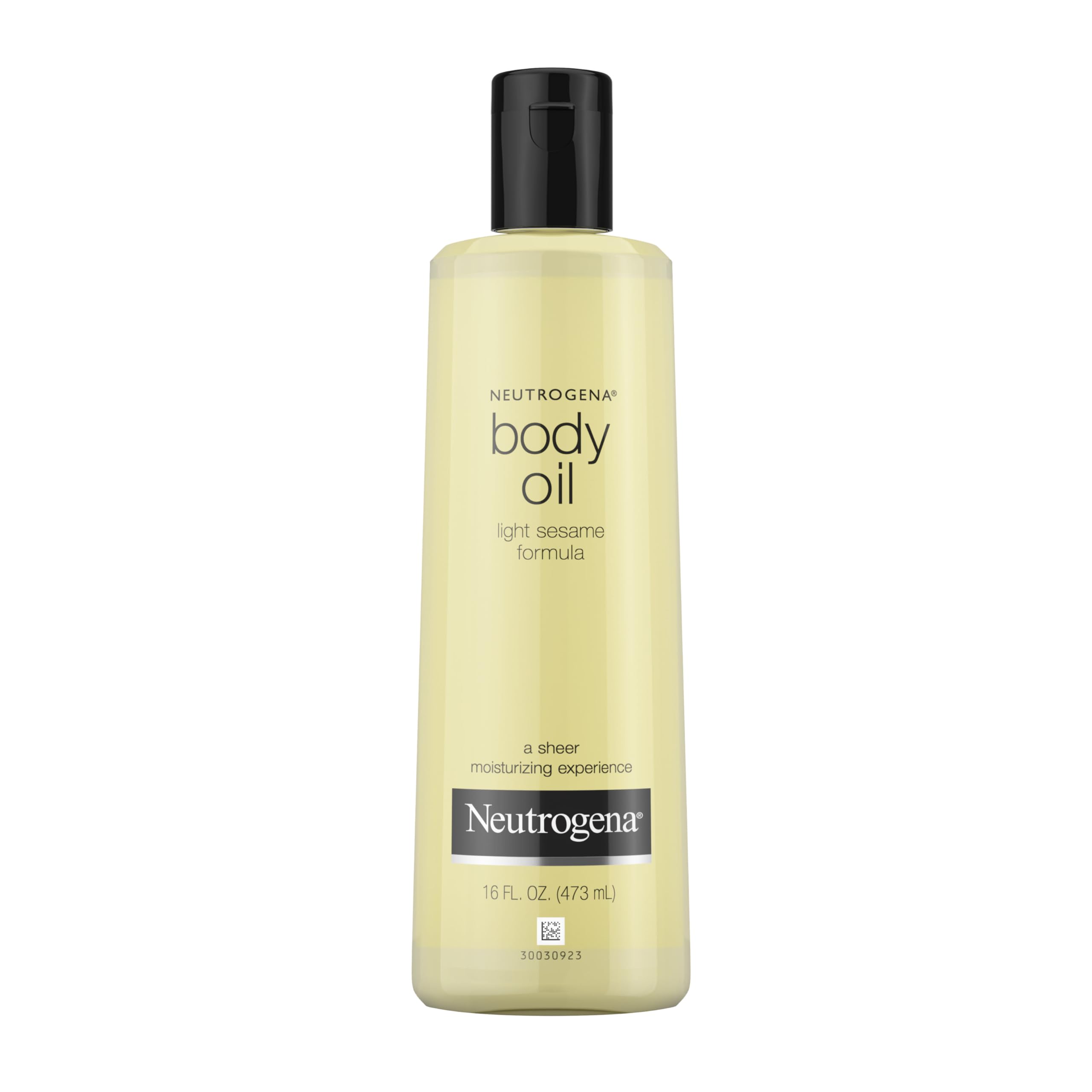 Neutrogena Body Oil Light Sesame Formula, Dry Skin Moisturizer & Hydrating Body Massage Oil, for Radiant & Healthy Looking Glow, Nourishing Bath Oil for Sheer Moisture, 8.5 fl. oz