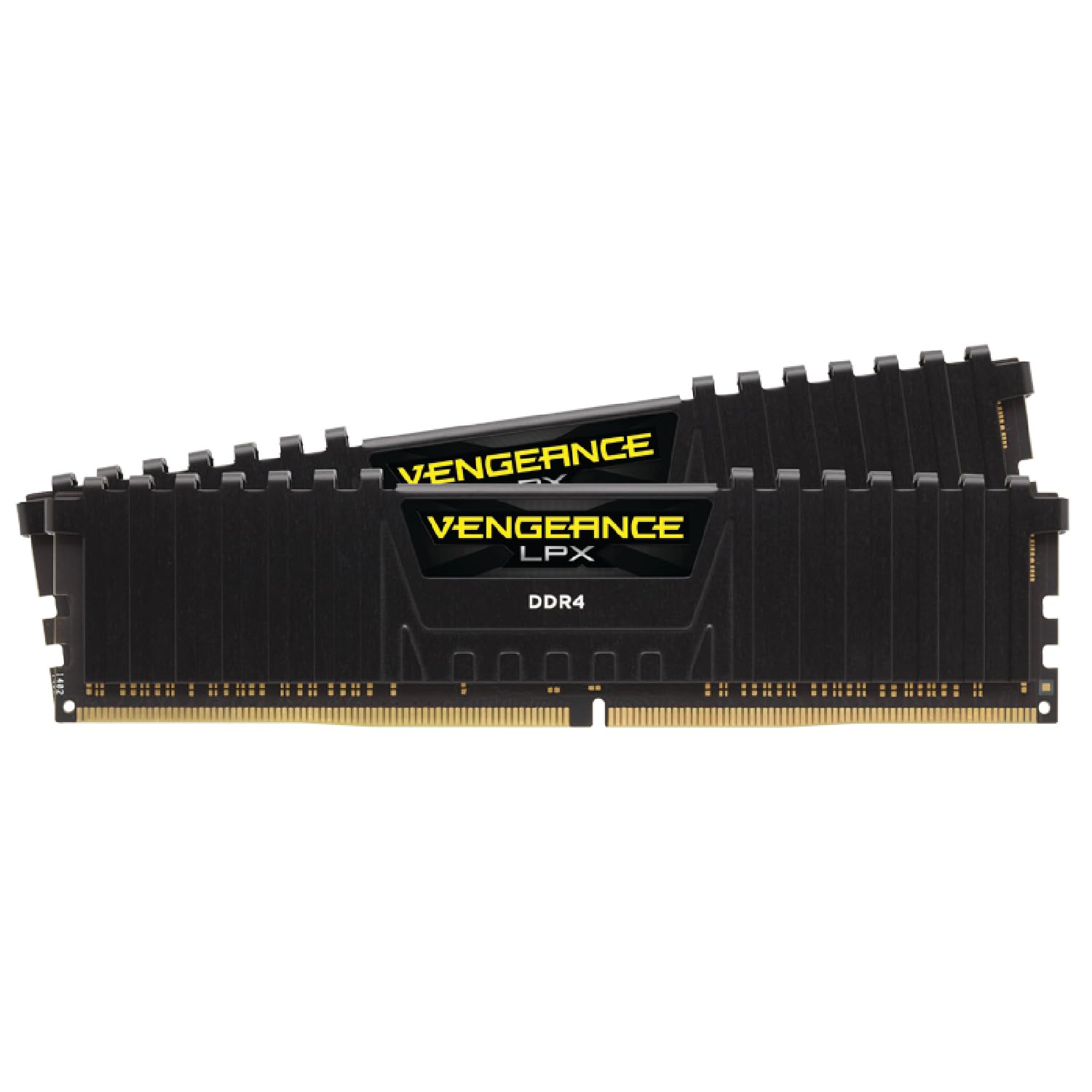 CORSAIR VENGEANCE LPX DDR4 RAM 16GB (2x8GB) 3200MHz CL16-18-18-36 1.35V Intel AMD Desktop Computer Memory - Black (CMK16GX4M2B3200C16)