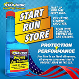 Star Tron Enzyme Fuel Treatment, Small Engine Formula, 16 Fl Oz â€“ Treats up to 96 Gals â€“ Gas Additive Rejuvenates & Stabilizes Old Gasoline, Cures & Prevents Ethanol Problems, Improves MPG & More