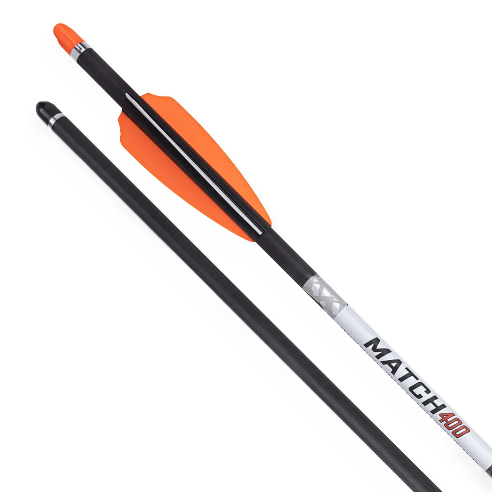 Wicked Ridge by TenPoint - Match 400 - Sechserpack - 20" Carbon-Armbrustpfeile, 400 Grain - mit Alpha-Nock HP