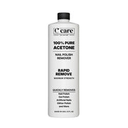 100% Pure Acetone Nail Polish Remover | Professional Quality | Easy To Use | Rapidly Removes Natural, Gel, Acrylic, and Glitter Nails | 8 Fl oz
