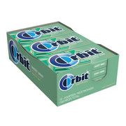 Orbit Sweet Mint Sugar Free Chewing Gum Bulk, 12 Packs, 14 Pieces Each (168 Total)