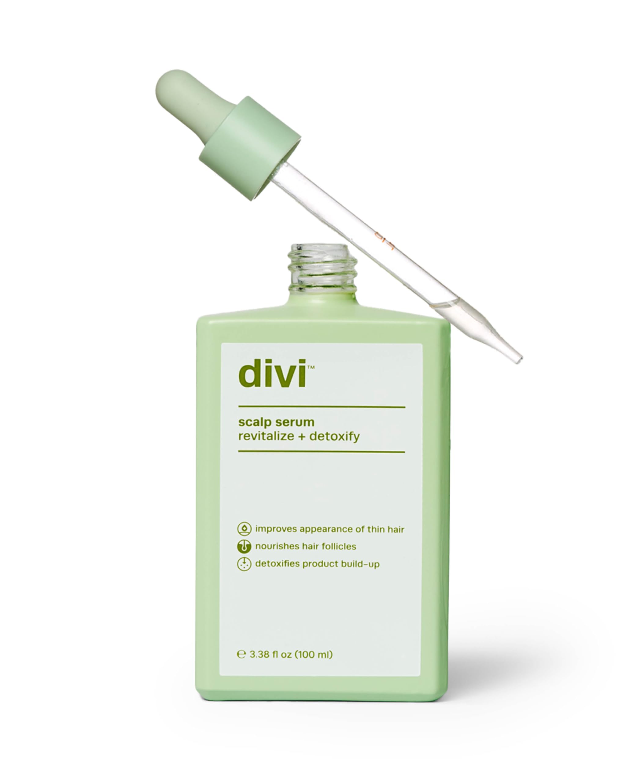 divi Scalp Serum for Thinning Hair, 30ml – Clinically Tested, Nourishing Formula with Amino Acids, Caffeine & Rosemary Oil – Promotes Healthy Scalp & Fuller-Looking Hair, Reduces Oil & Product Buildup