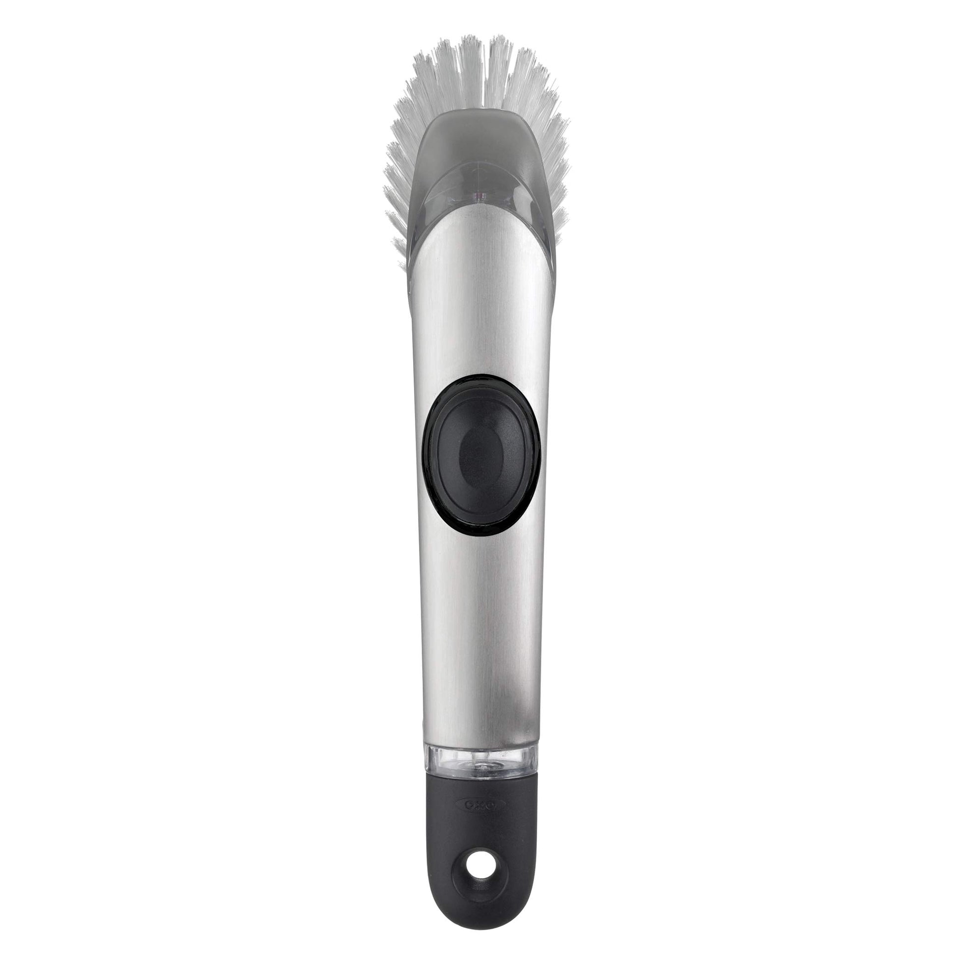 OXO SteeL Soap Dispensing Dish Brush 10 In