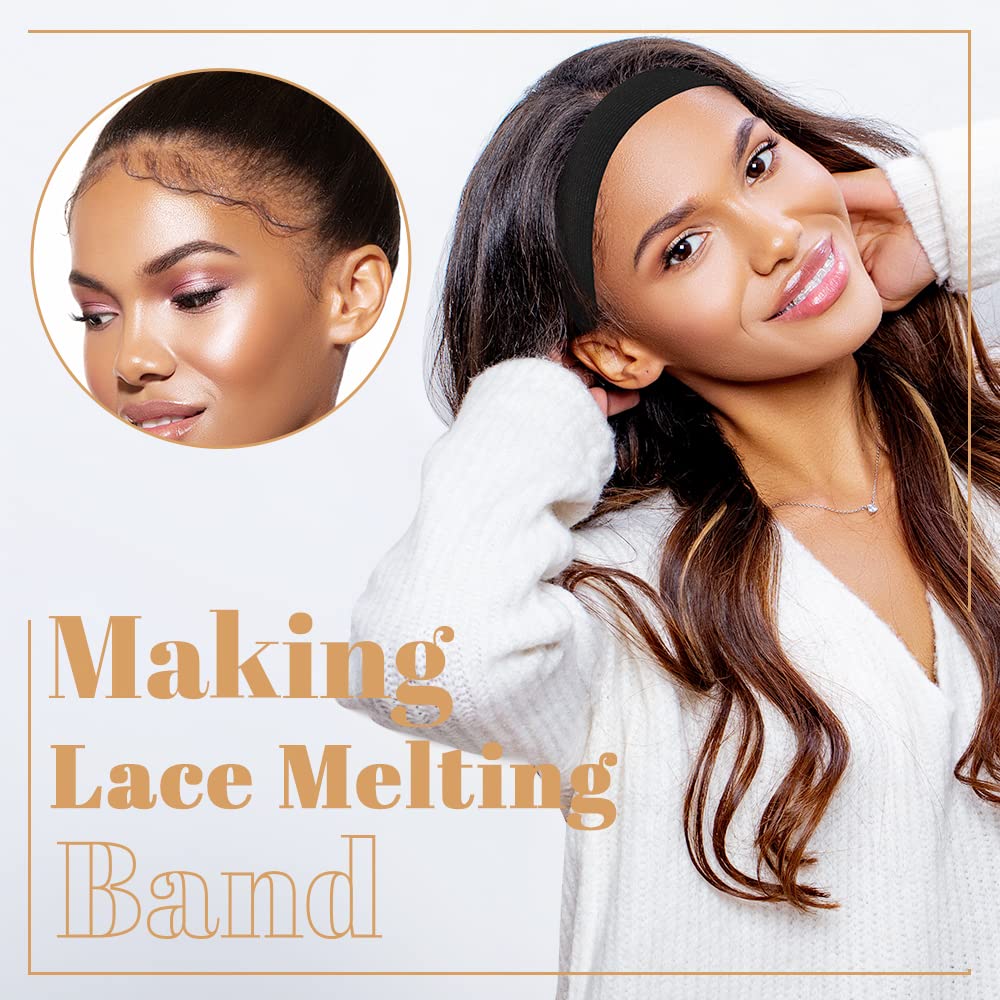 Dreamlover Wig Band, Elastic Band for Sewing, 1 Inch X 6 Yard