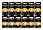 12-Pack Duracell 2450 Batteries 3.0 Volt Lithium Coin Button