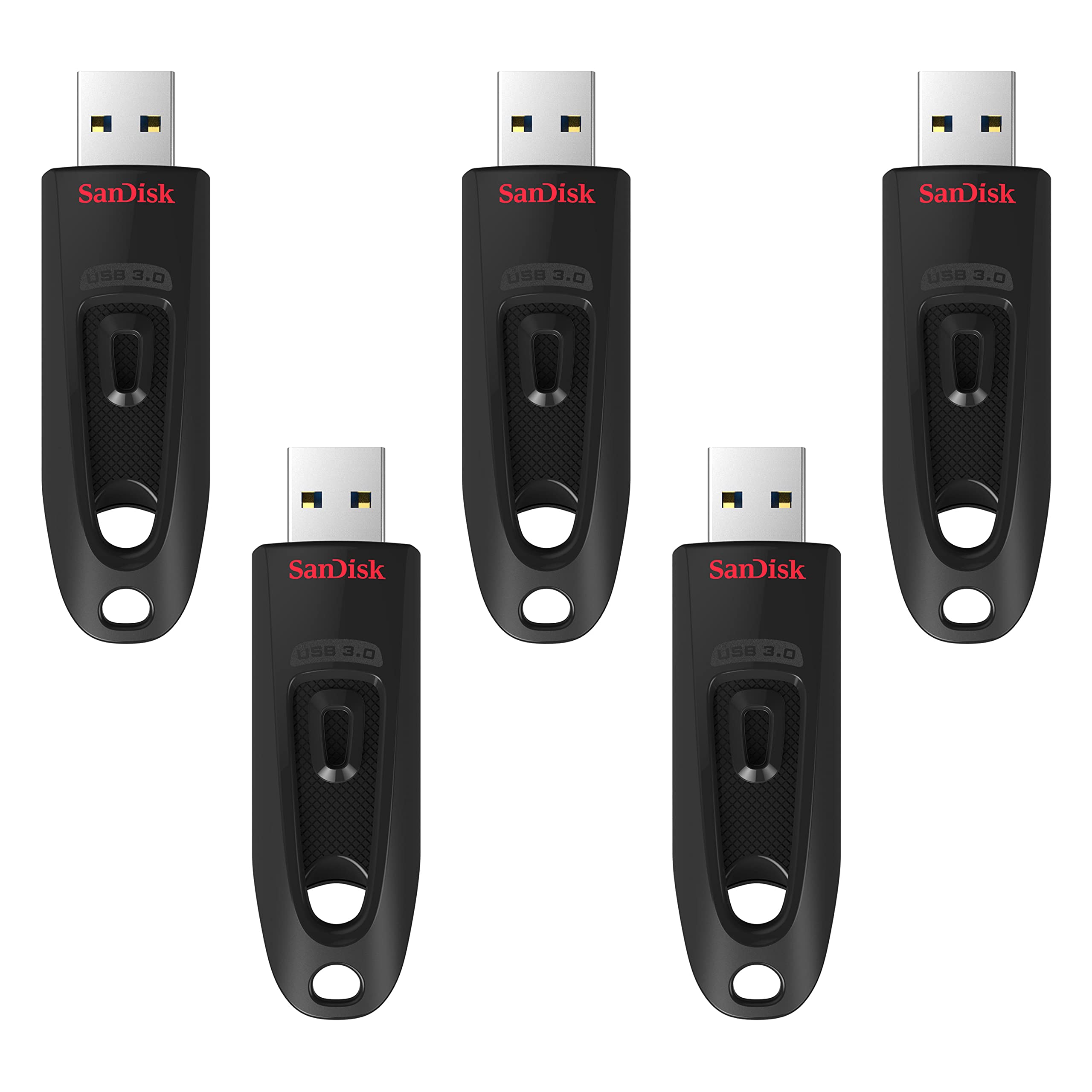 SanDisk 32GB Ultra USB 3.0 Flash Drive - SDCZ48-032G-GAM46, Black