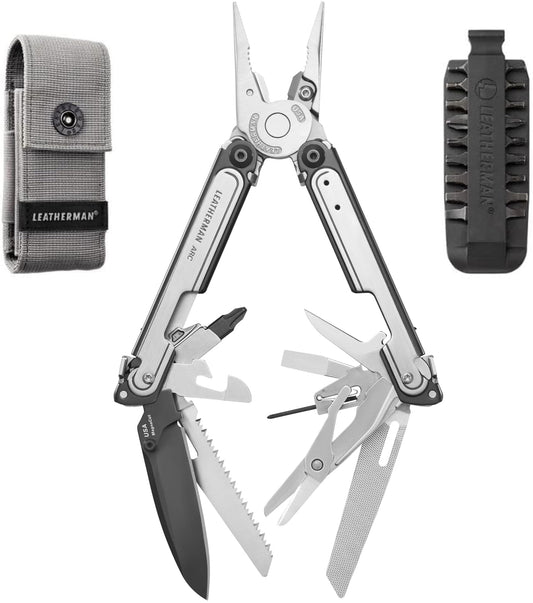 Leatherman, Arc, 20-in-1 Multi-tool for outdoors, camping, home & work, with premium magnaCut steel knife blade.