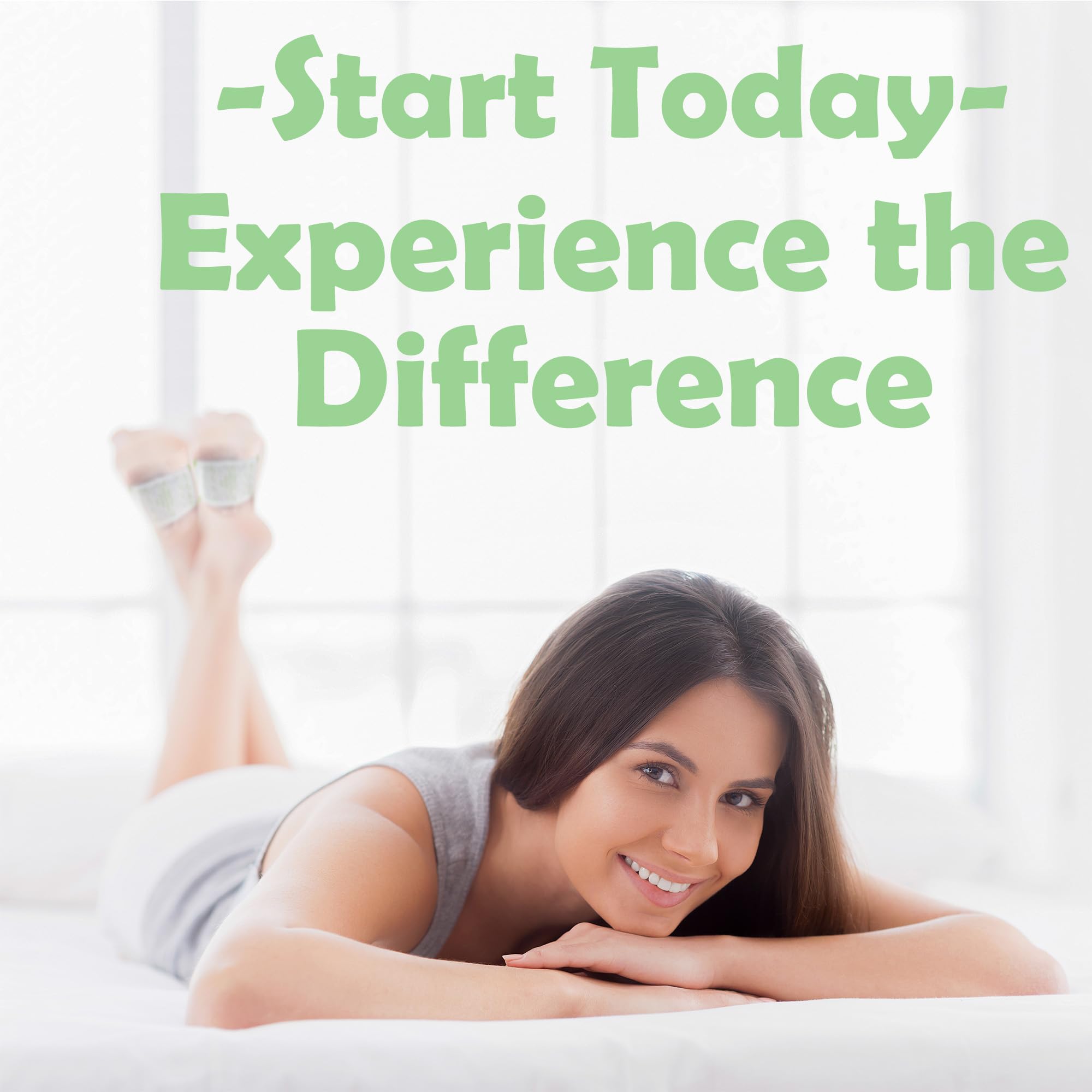 100 Turmeric & Ginger Foot Pads | Premium Pads to Feel Better, Sleep Better & Relieve Stress | Organic Foot Patches