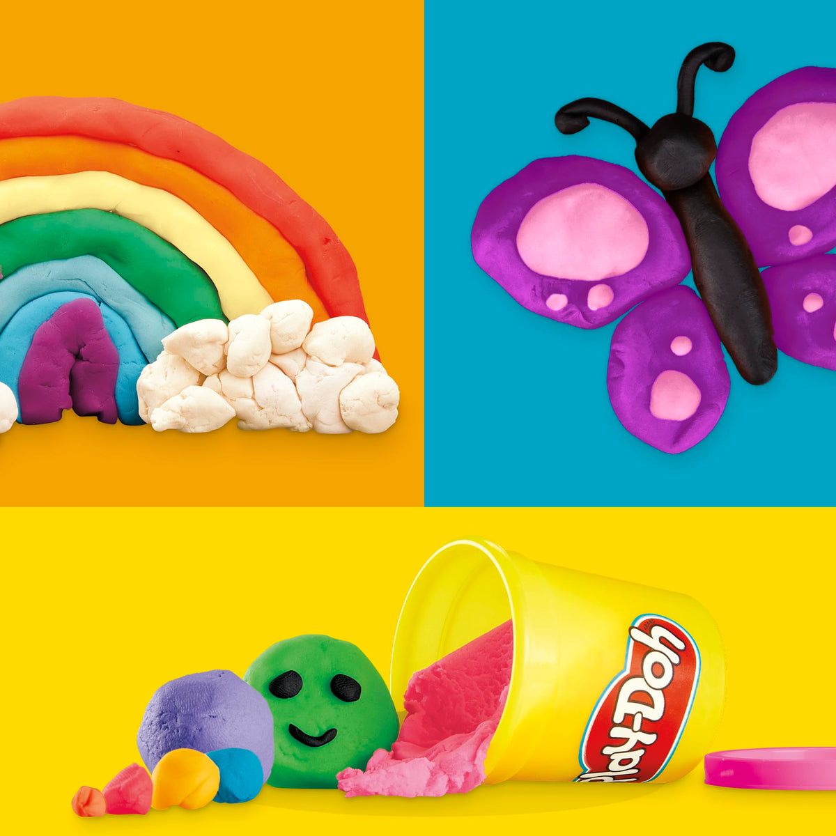 Play-Doh Jewel Colors Großpackung mit 12 Dosen à 112 g, Partygeschenke, Einschulungsgeschenke, Preise & Partygeschenke, Kunst & Basteln für Kinder, Vorschulspielzeug, ab 2 Jahren (Amazon exklusiv)