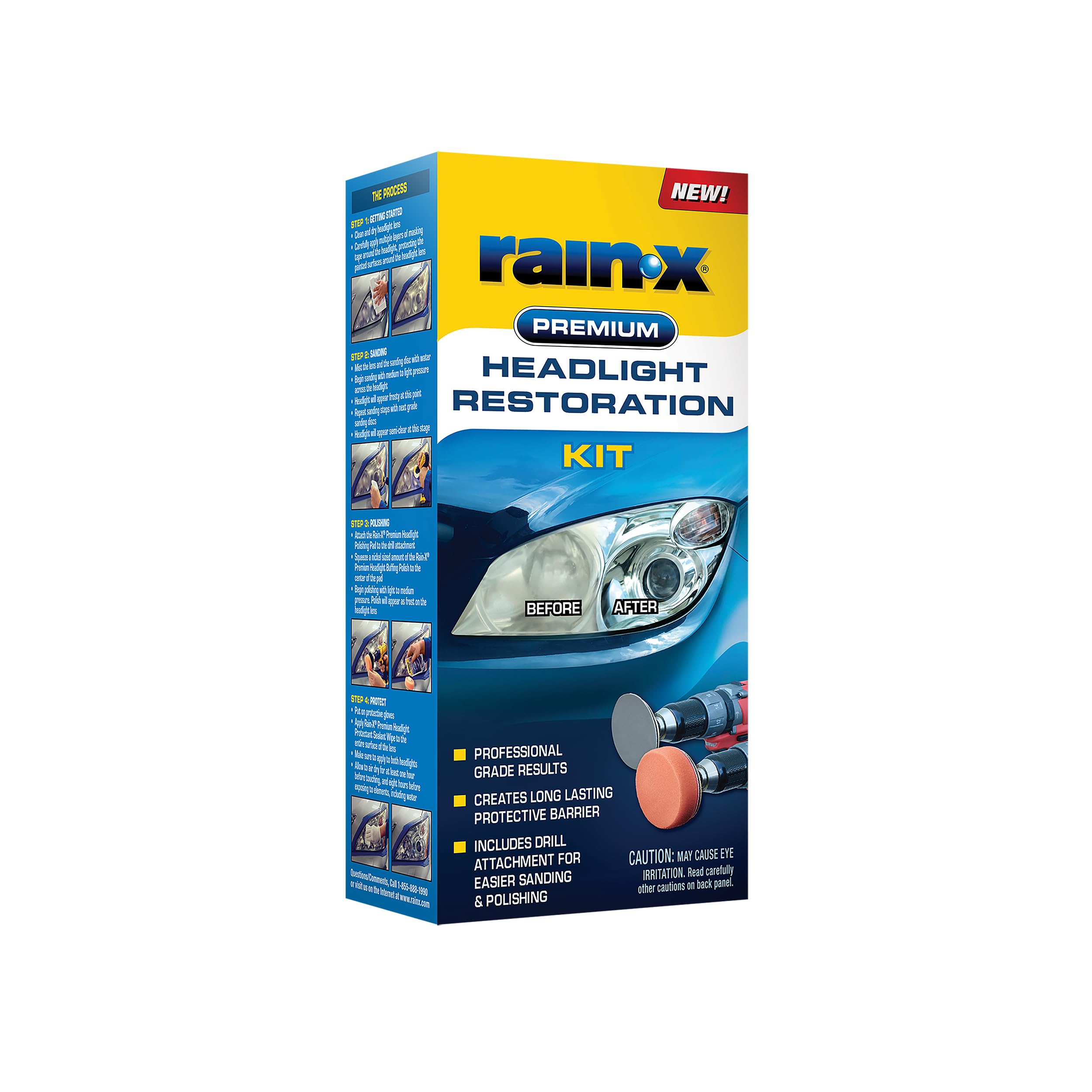 Rain-X 800001810 Headlight Restorer - 5 fl oz.