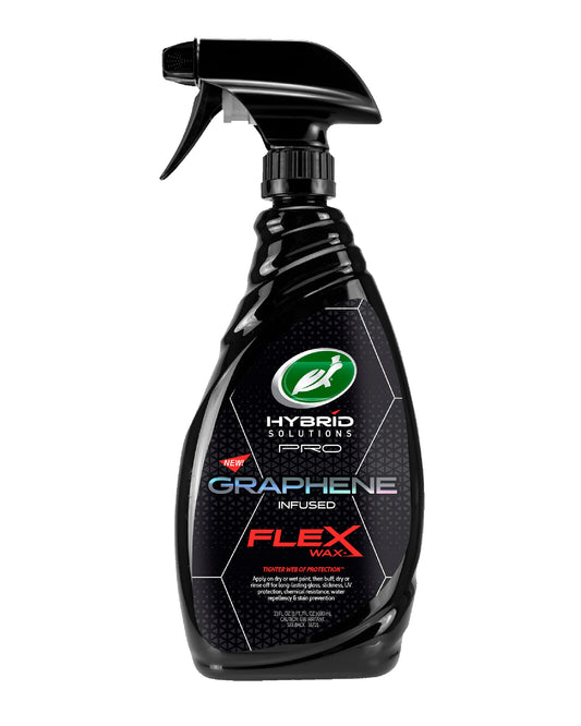 Turtle Wax 53477 Hybrid Solutions Pro Flex Wax, Graphene Spray Wax, 23 oz.