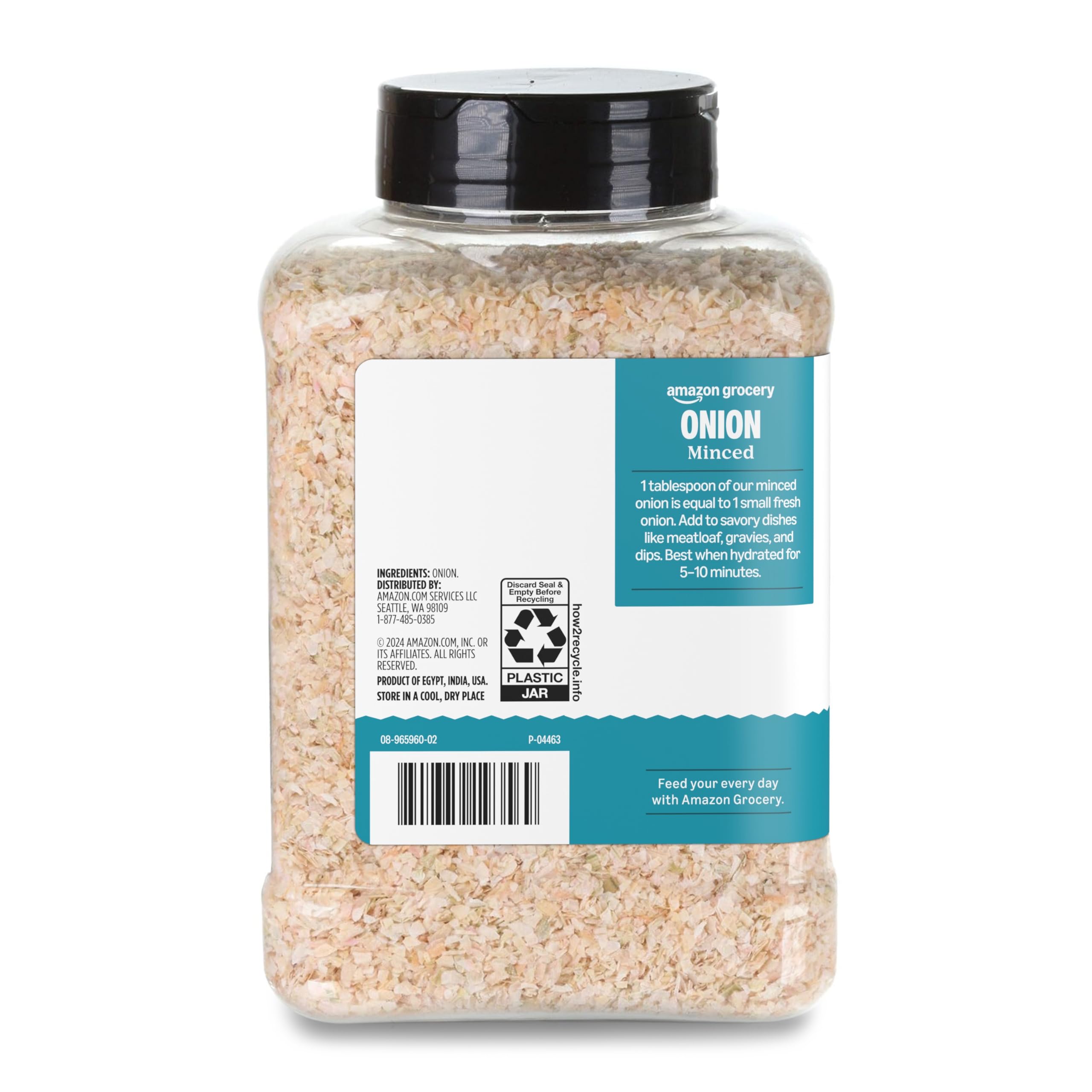 Amazon Grocery, Minced Onion, 15 Oz (Previously Happy Belly, Packaging May Vary)
