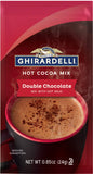 GHIRARDELLI Hot Cocoa Mix Double Chocolate, .85 Oz Packet