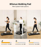 Bifanuo Walking Pad - Under Desk Treadmill, Treadmills for Home/Office, Portable Treadmill, Walking Pad Treadmill Under Desk with Remote Control LED Display- Ideal for Fitness Enthusiasts