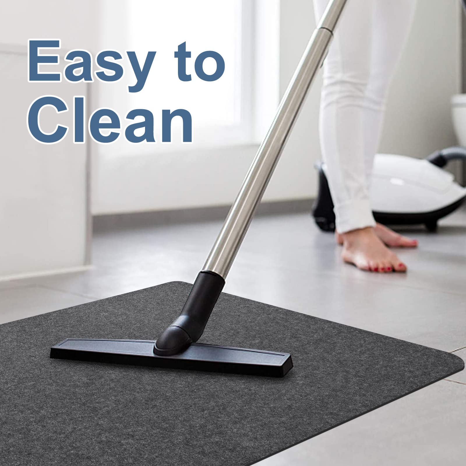 Placoot Office Chair Mat for Hardwood Floor, 55"x35" Computer Chair Rug, Under Desk Mat, Large Anti-Slip Floor Protector for Home Office