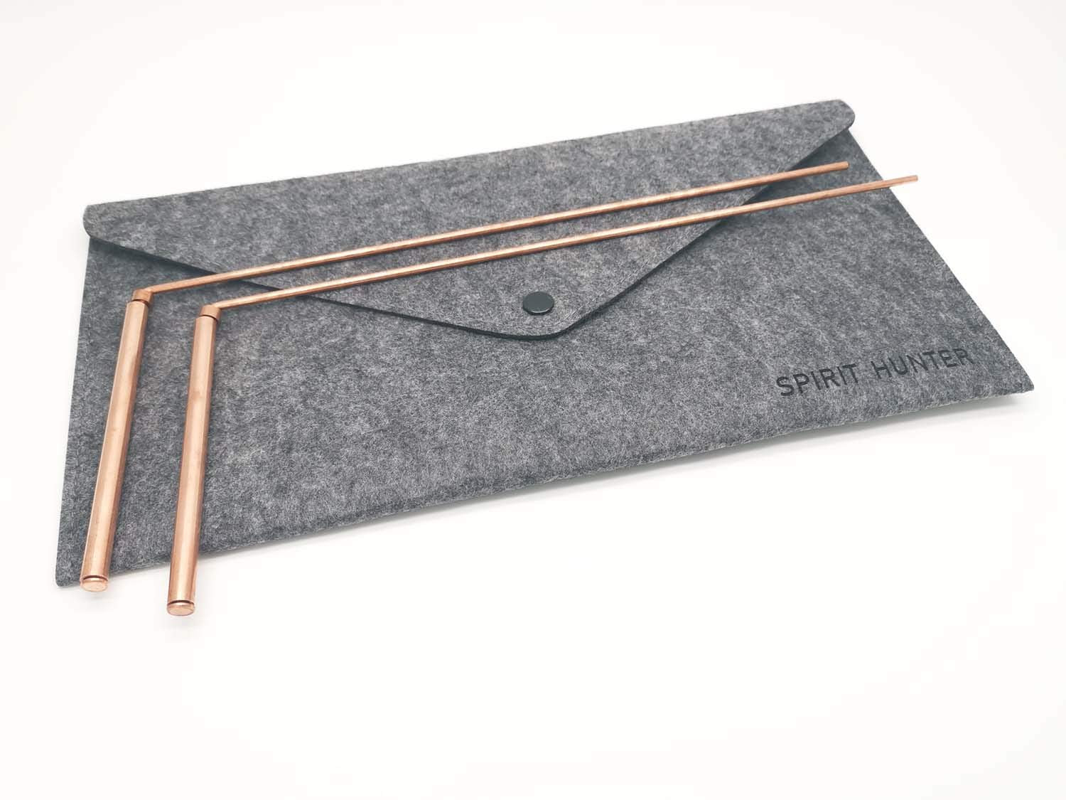 Spirit Hunter 99.9% Copper Dowsing Rod- 2PCS Divining Rods with Bag - Detect Gold, Water, Ghost Hunting etc.