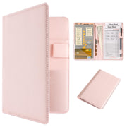 CoBak Server Book – Compact Organizer with Clear and Money Pockets, Pen Holder, Fits Apron Perfectly, Leather Waitress Book