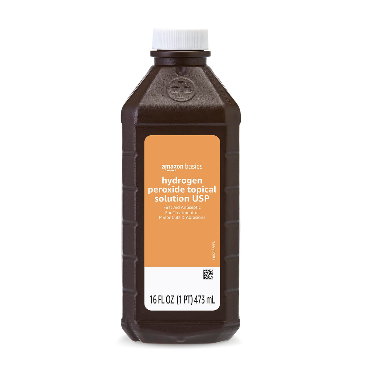 Amazon Basics – Wasserstoffperoxid Lösung USP, 473 ml (12 Stück) (vormals Solimo)