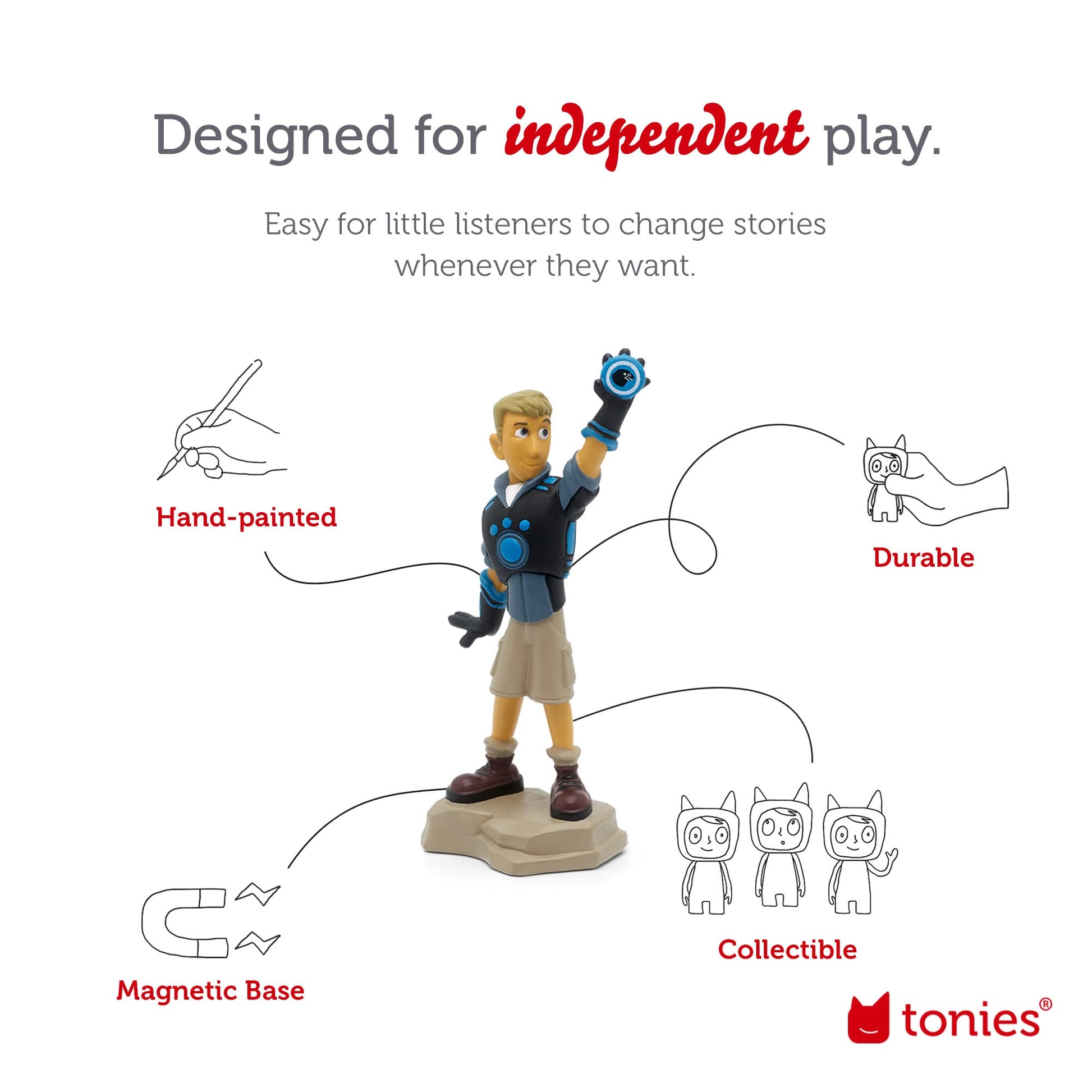 Tonies Wild Kratts: Martin Audio Toy Figurine