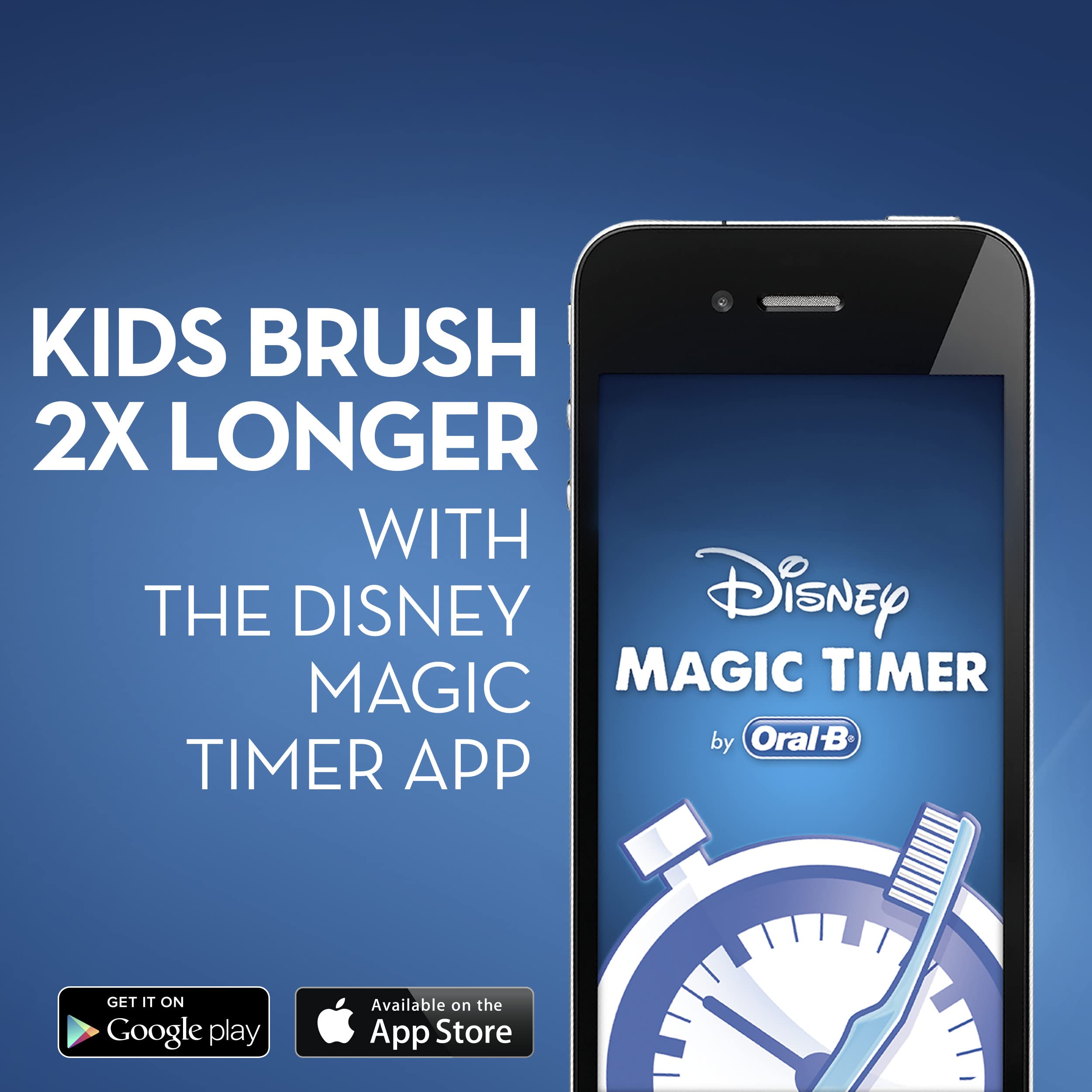 Oral-B Kids Battery Power Electric Toothbrush Featuring Disney's Frozen for Children and Toddlers age 3+, Soft (Characters May Vary)