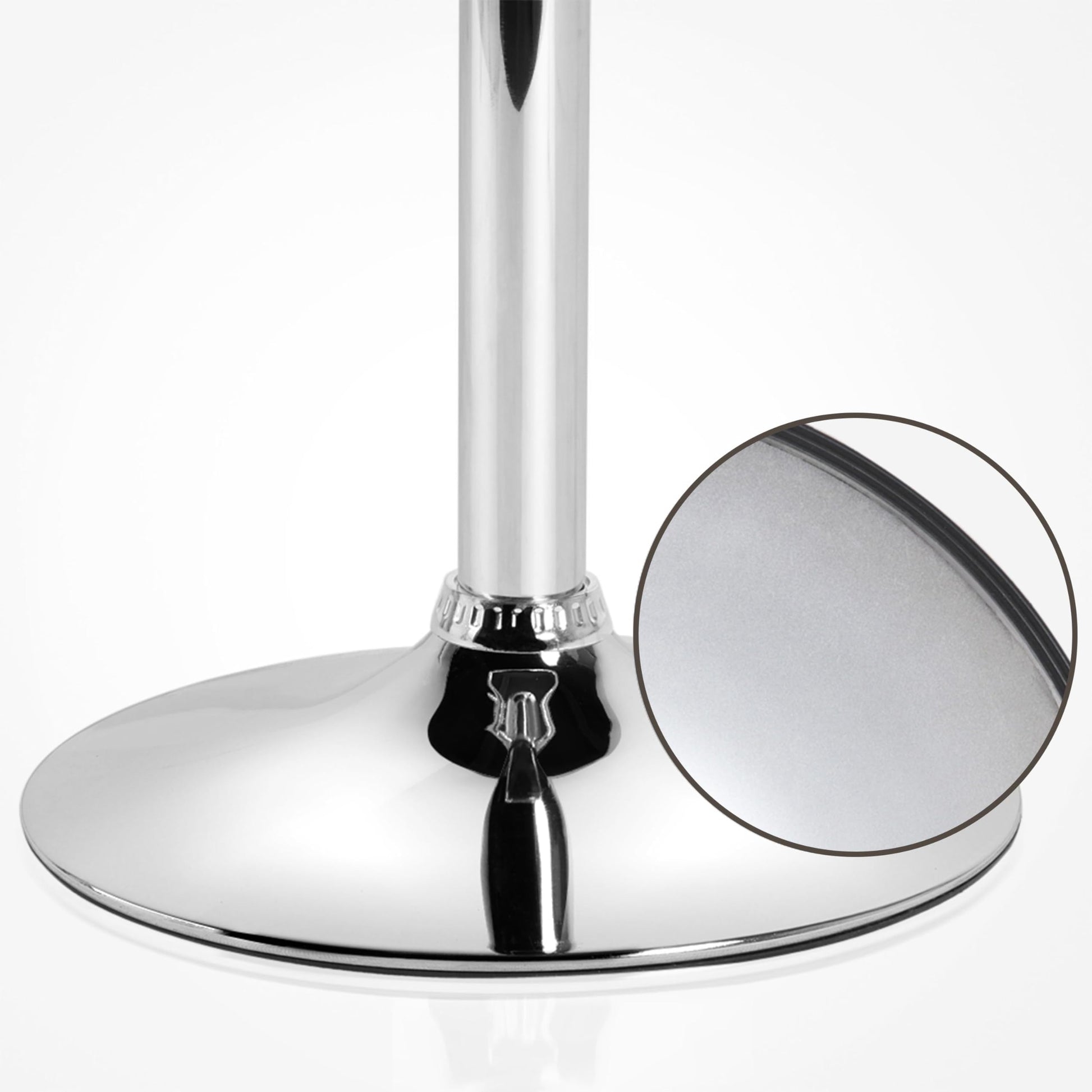 Yaheetech Bar Stools Set of 2, Adjustable PU Leather Swivel Barstools, Modern Counter Stools with Back and Footrest, Counter Height Barstools for Bar, Kitchen, Dining Room, Black