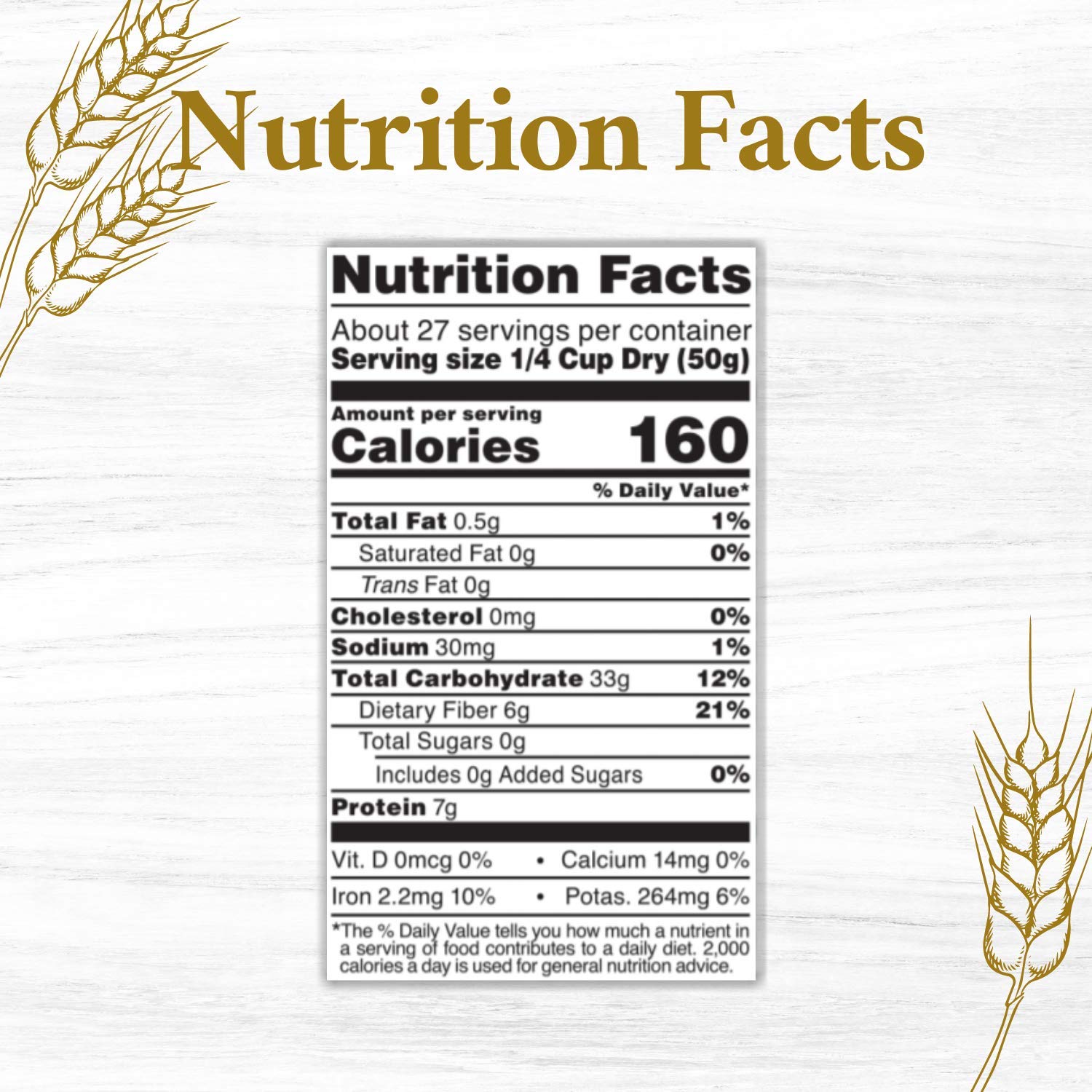 Roland Foods Pearled Italian Farro, Specialty Imported Food, 47.9 Ounce Bag, Pack of 1