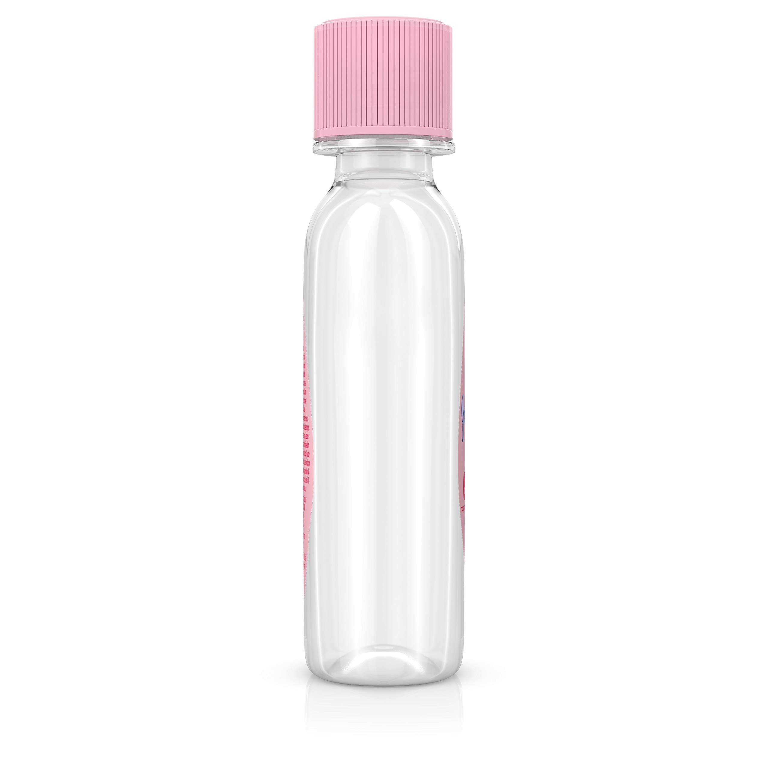 Johnson's Baby Oil, Pure Mineral Oil to Prevent Moisture Loss for Newborn, Kids, and Adults, Gentle and Soothing Baby Massage Oil, Dry Skin Relief, Hypoallergenic, Original Scent, 3 fl. oz
