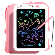 Teriph LCD Writing Tablet for Kids, Unicorn Girl Toys, Toddlers Toys Drawing Board, Educational Doodle Pad Kid Toys for 2 3 4 5 6 7 8 Year Old Girls Boys Easter Birthday Party Xmas Gift, 8.5inch