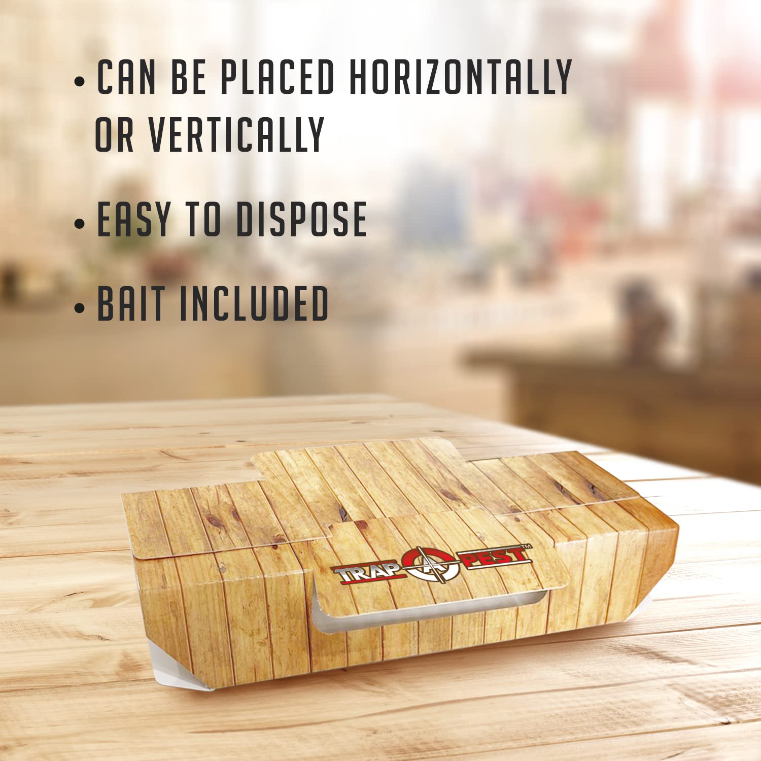 Roach Traps Indoor Sticky (18 Pack) - Glue Traps for Roaches Bug Traps with Roach Bait Traps - Long Lasting Non-Toxic Children and Pet Friendly - Trap a Pest