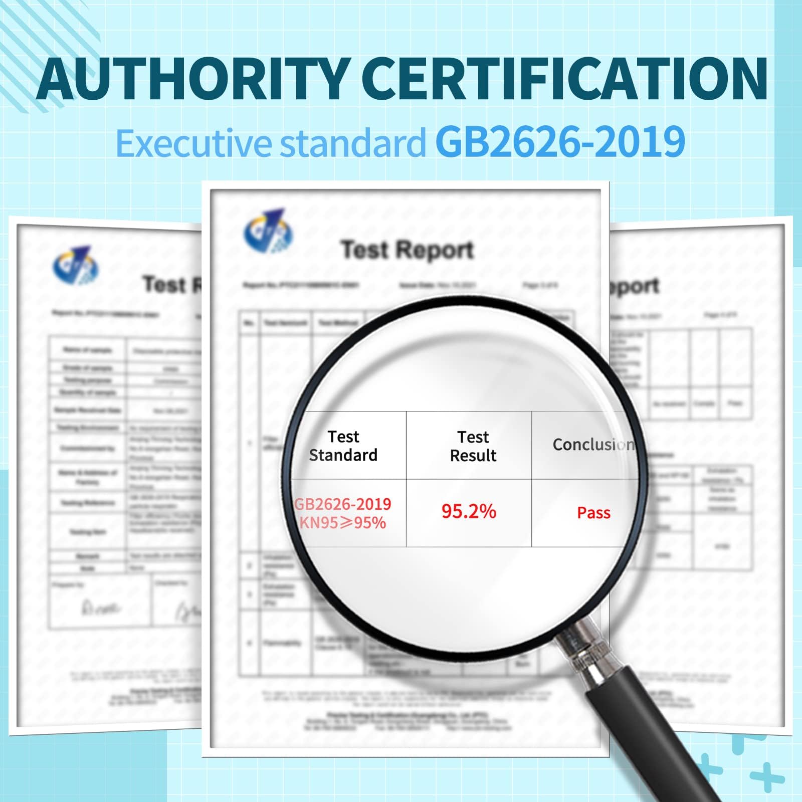 FENFEN KN95 Face Masks Disposable Adults - 50 Pack 5 Layer Protection Dust Breathable Comfortable Respirator Women KN95 Mask Individually Wrapped