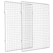 Cooling Rack for Baking 2-Pack, 16x10 Inches Baking Rack, Thick Wire Cookie Rack for Cooking, Roasting, Grilling, Drying, Oven Safe, Fits Half Sheet Pan, Silver