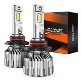 SEALIGHT 9005/HB3 Bulbs 28000LM Brighter, 9005 Bulbs 6500K Cool White 9005 Fog Lights, 9005 HB3 Lights 60000+ Hours with 15000RPM Cooling Fan, Plug-N-Play 9005 Fog Bulbs, Pack of 2