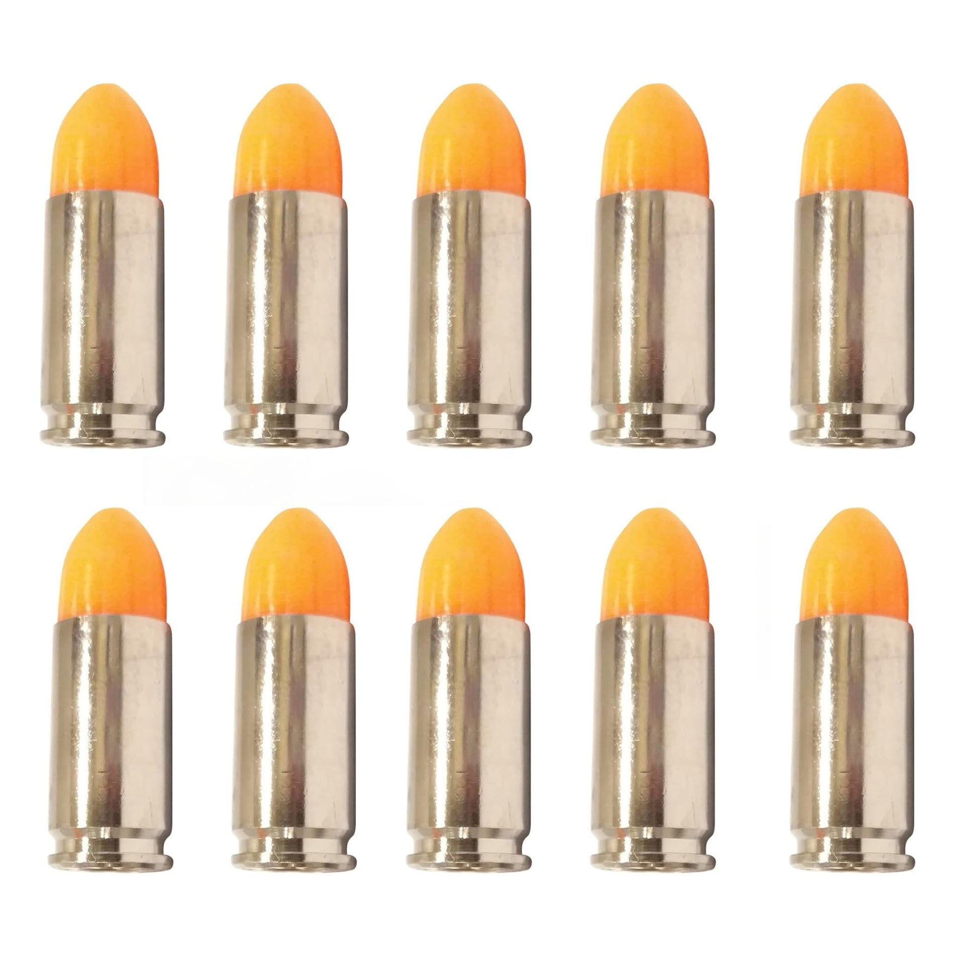 ST Action Pro 9mm Orange Safety Trainer Dummy Round 10 Rounds