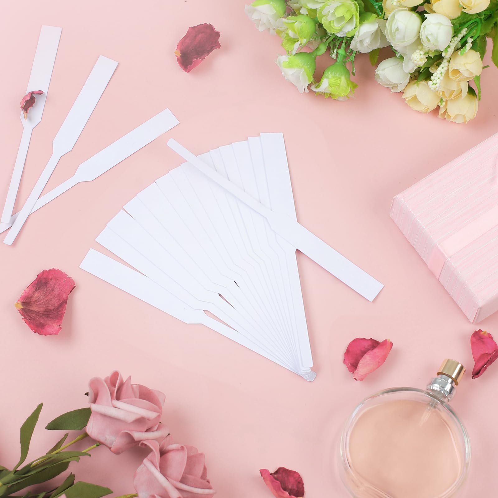 Ninsula 300P Perfume Tester Strips, Disposable Fragrance Tester Strips, Paper Scent Strips for Essential Oils, Fragrances, Diffuser, Aromatherapy Testing