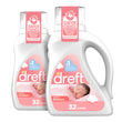 Dreft Newborn Baby Liquid Laundry Detergent, Gentle on Sensitive Skin, HE Compatible, 2 pack, 32 loads each