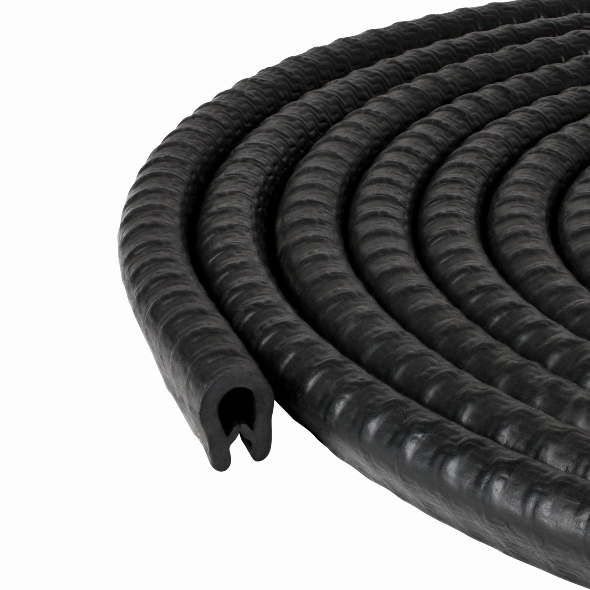 Edge Trim Black Small, Fits Edge 1/16 to 1/8 Inch, Length 10 Feet (3.05 Meter)