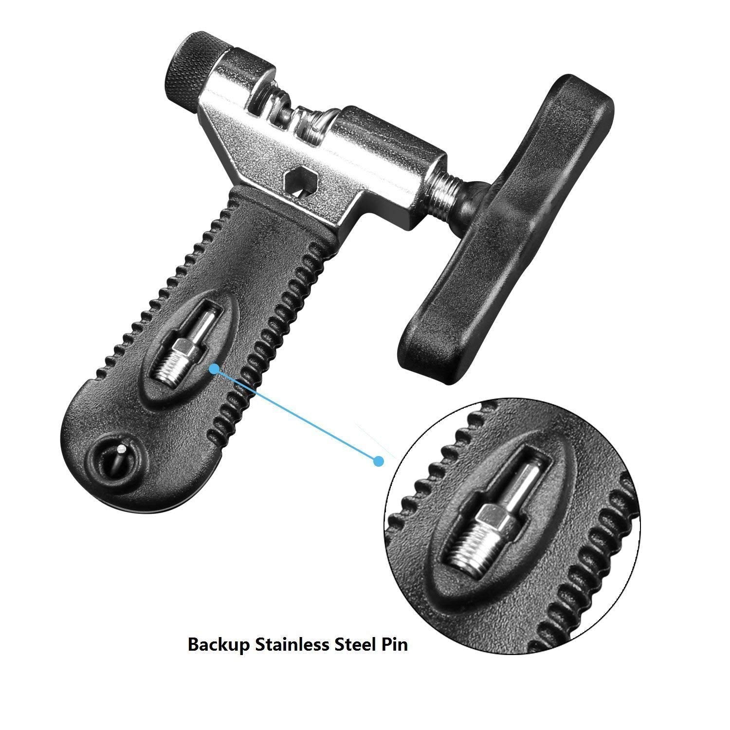 Oumers Universal Bike Chain Tool, Road & Mountain Bicycle Chain Breaker & Installer Kit, Chian Splitter Repair Kit