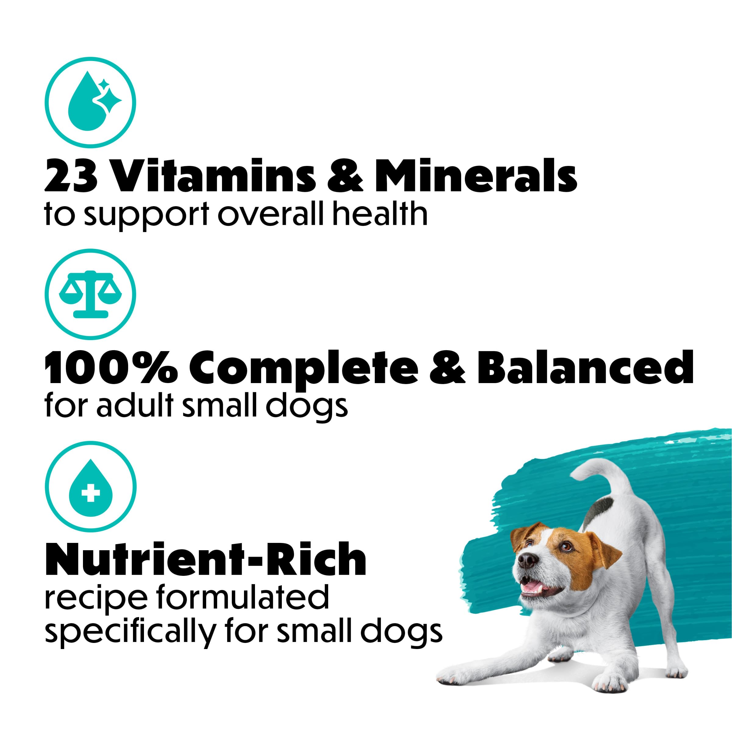 Purina Beneful Incredibites With Farm-Raised Beef Natural Small Breed Dry Dog Food With Added Vitamins, Minerals and Nutrients - (Pack of 4) 3.5 lb. Bags