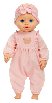 Baby Born Learn to Walk Baby Doll Annabell - Blue Eyes: Realistic Features for Kids Ages 3+, Walks, Crawls, Sits & Kicks, Eyes Open & Close, Multiple Sound Effects