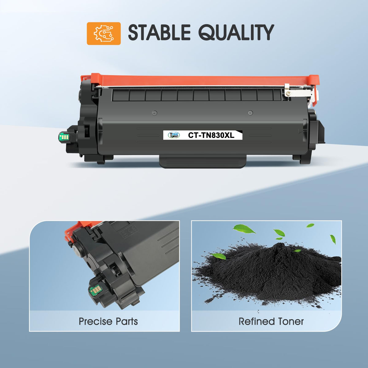 TN830 TN830XL 830XL Toner für Brother Drucker DCP-L2640DW HL-L2460DW Ersatz für Brother TN-830 XL/V/R TN 830 XL TN-830XL Kassette MFC-L2820DW HL-L2405W HL-L2400D Drucker Hohe Reichweite 4er-Pack Schwarz