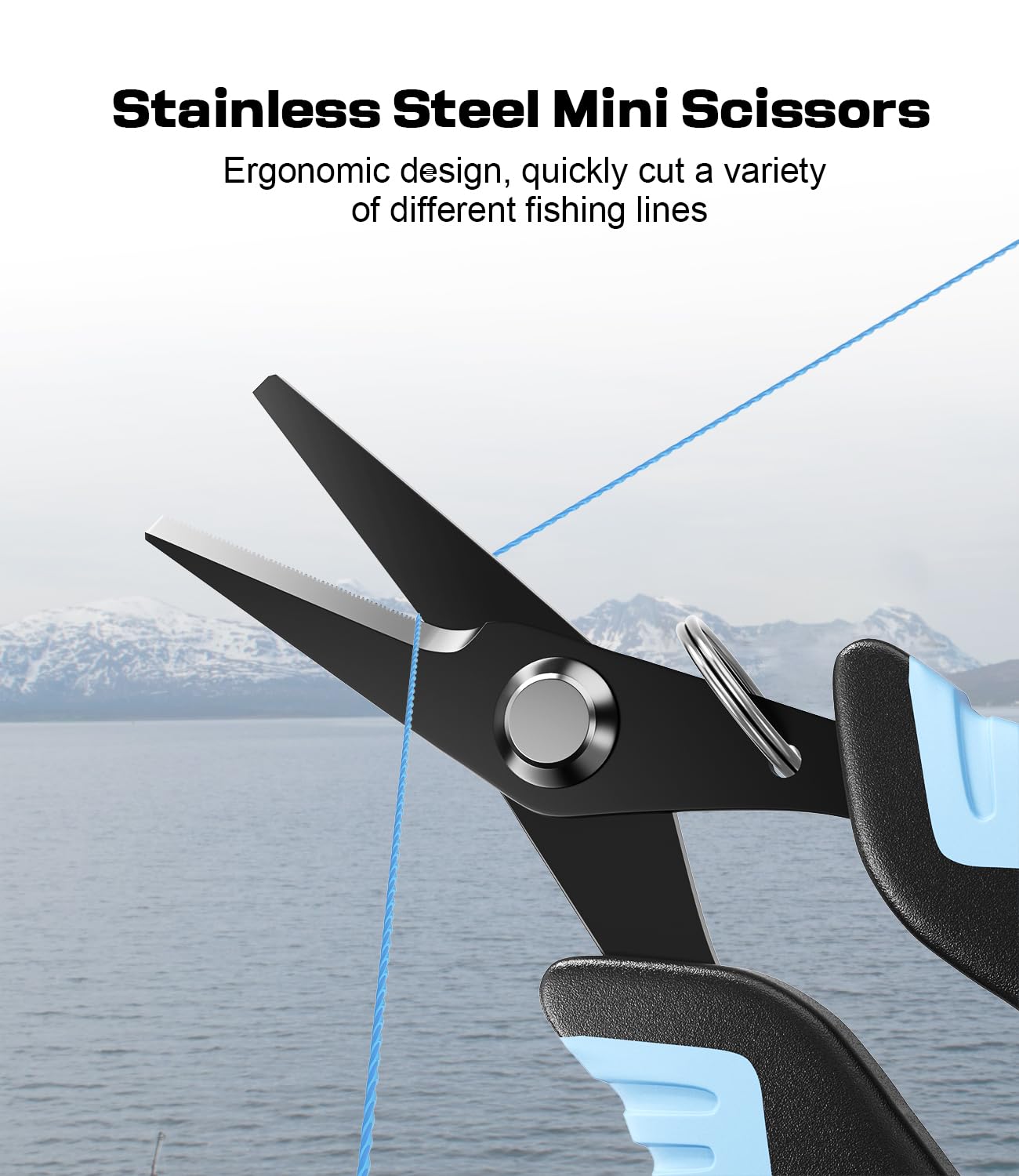 Sidomma Pro Fishing Gear and Equipment Tools Accessories Kit with Fishing Pliers Fillet Knife Scissors Fish Lip Gripper Fish Ruler Fishing Gifts for Men Saltwater Fishing Fly Fishing Ice Fishing
