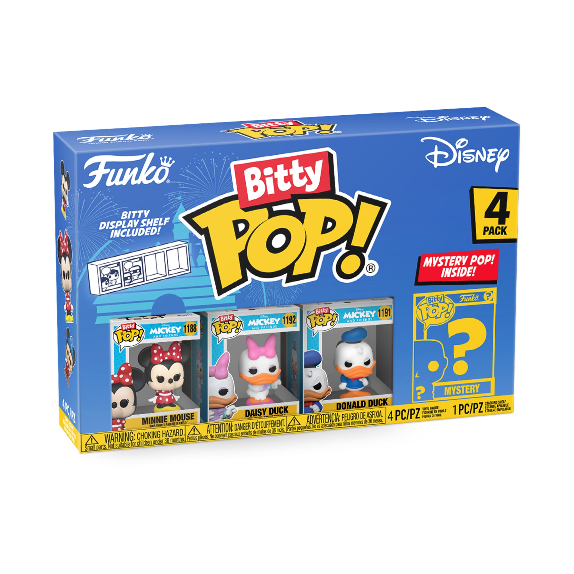 Bitty POP: Disney- Minnie 4PK