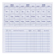 20 Pack Checkbook Register, Check Registers for Personal, Blank Ledger Transaction Registers for Personal or Business Bank, Check Register Book for Checking and Saving Account, Deposit and Credit Card