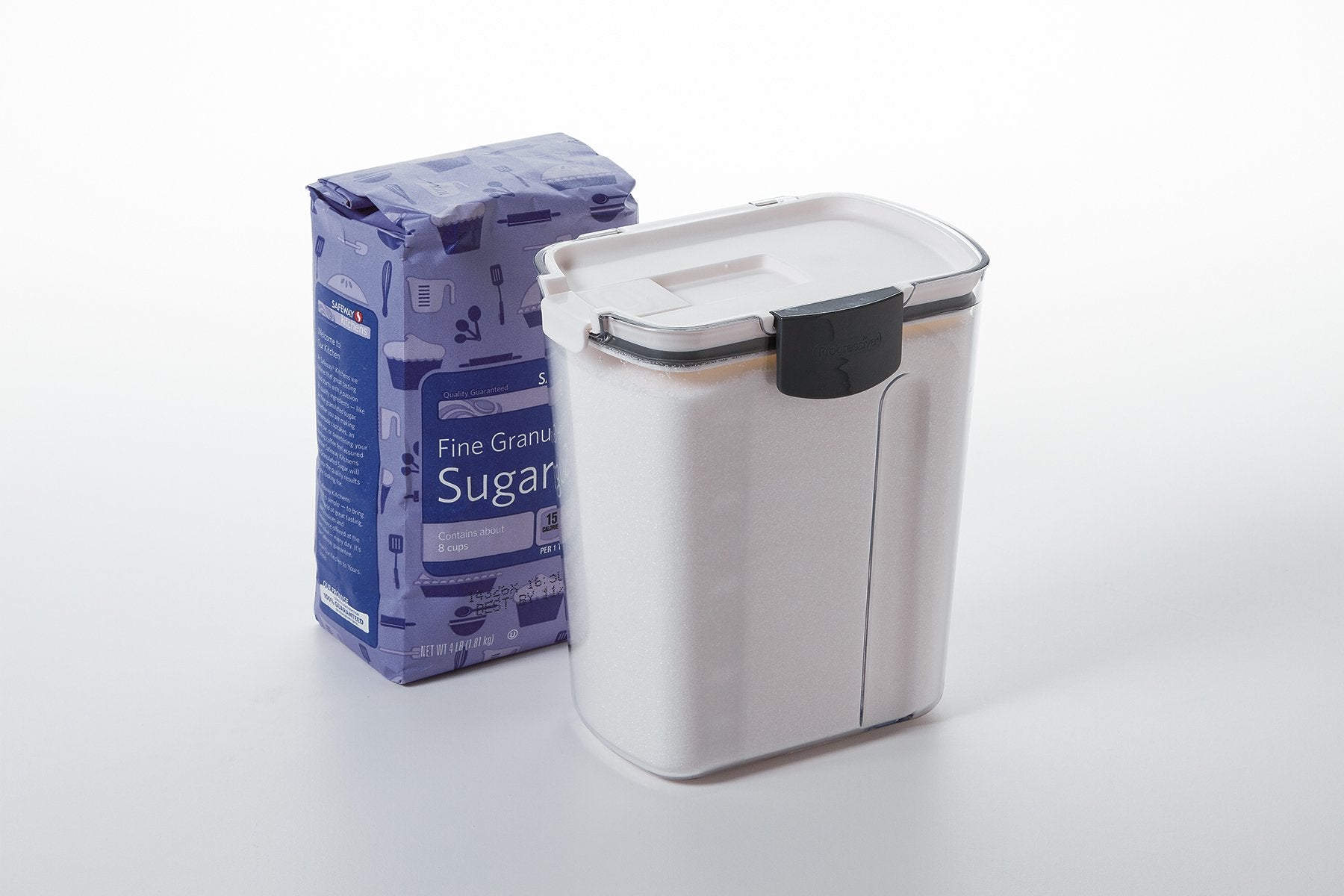 ProKeeper Sugar & Bread Storage Container – Holds 4lb Bag of Sugar (2.3 Quarts)