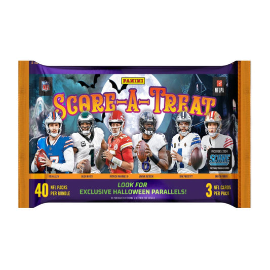 2024 Panini NFL Score-A-Treat Football Halloween Bundle 40 Packs